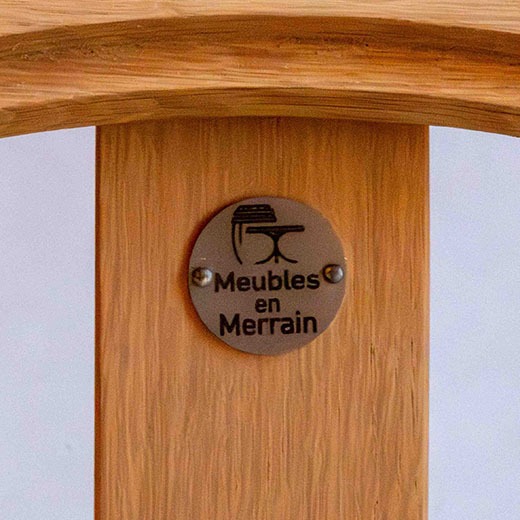 detail plaque merrain table basse