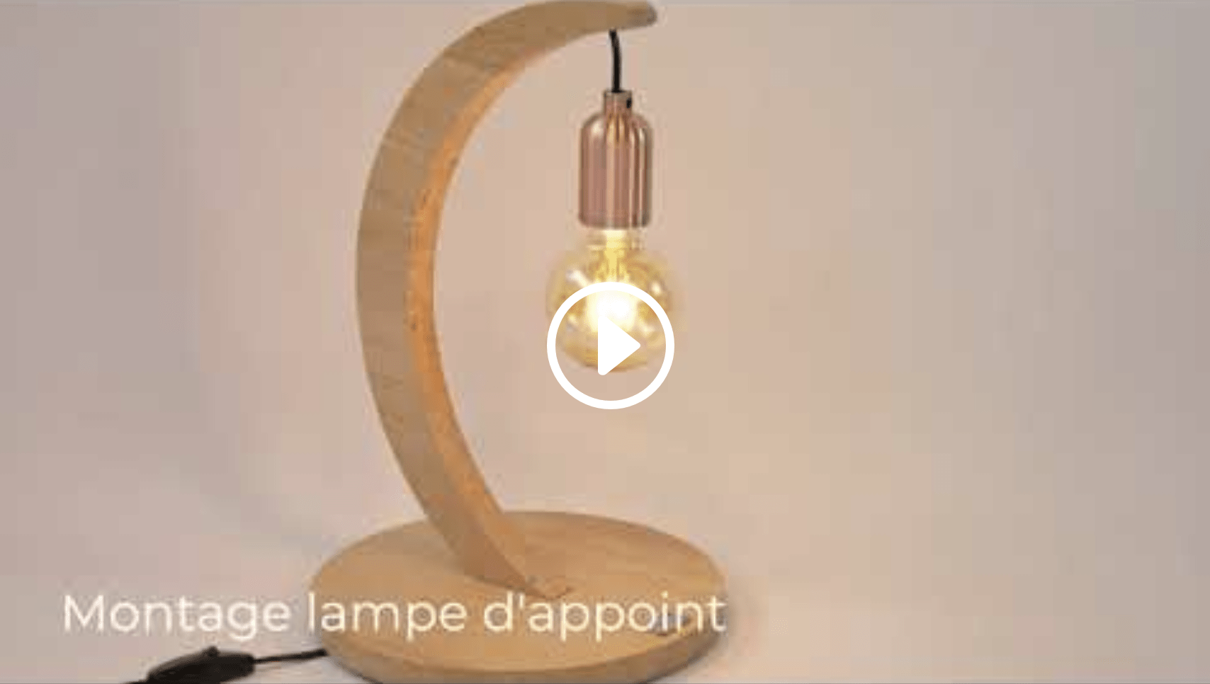 montage lampe d'appoint