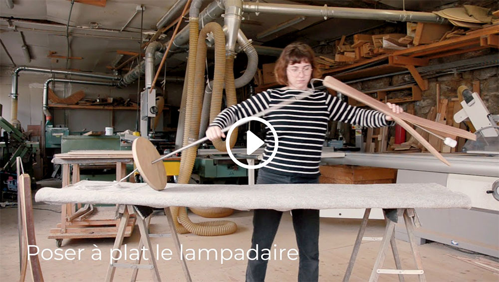 Montage lampadaire