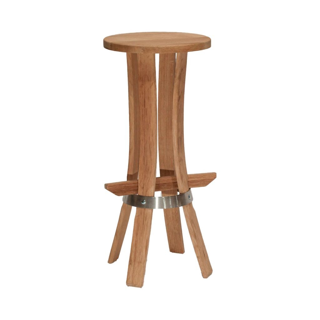 tabouret de bar en chêne tastevin