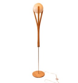 lampadaire sur pied globe 25 cm