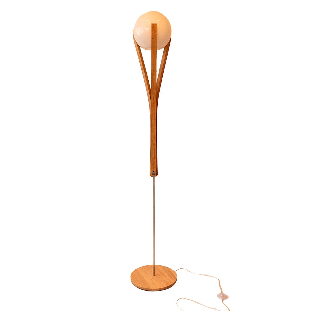 lampadaire sur pied globe 25 cm